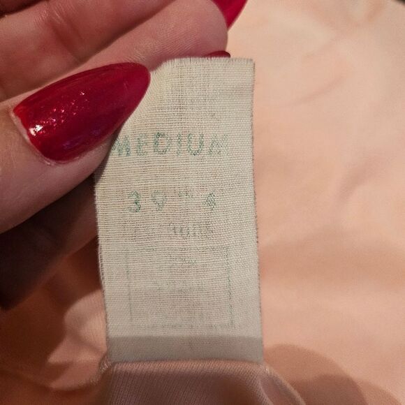 Vintage women's nightgown robe peach - Picture 5 of 6